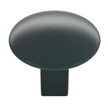 Amerock Riva Cabinet Knob - Matte Black