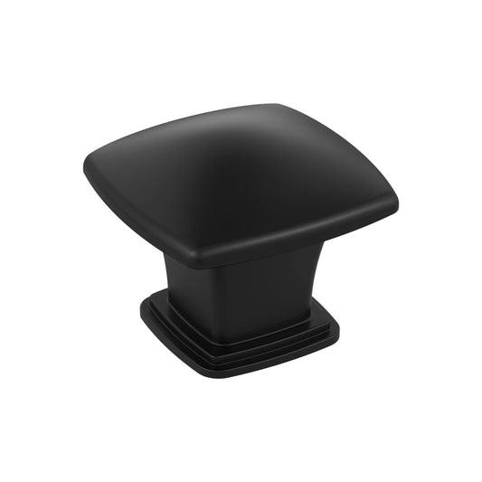 Amerock Garfield Cabinet Knob - Matte Black