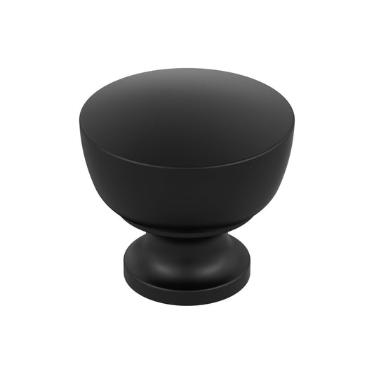 Amerock Chalice Cabinet Knob - Matte Black