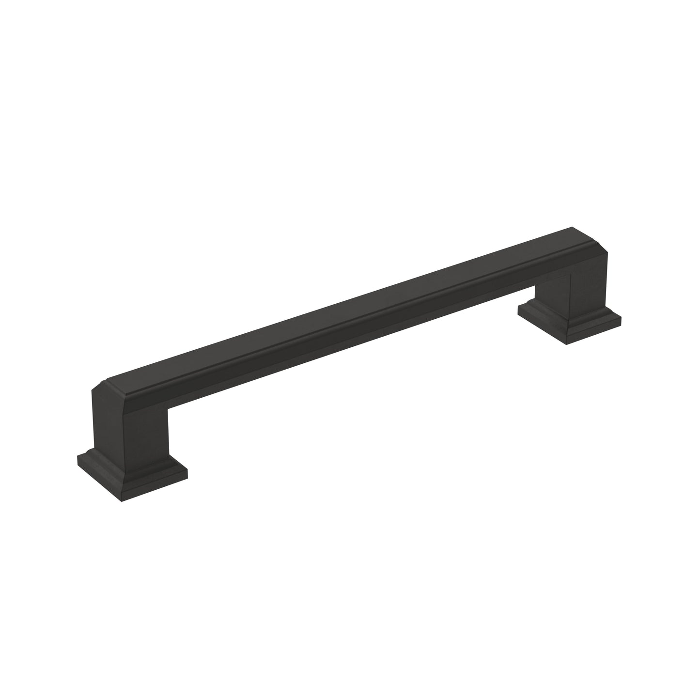 Amerock Appoint Pull - 5-1/16 inch (128mm) CTC - Matte Black