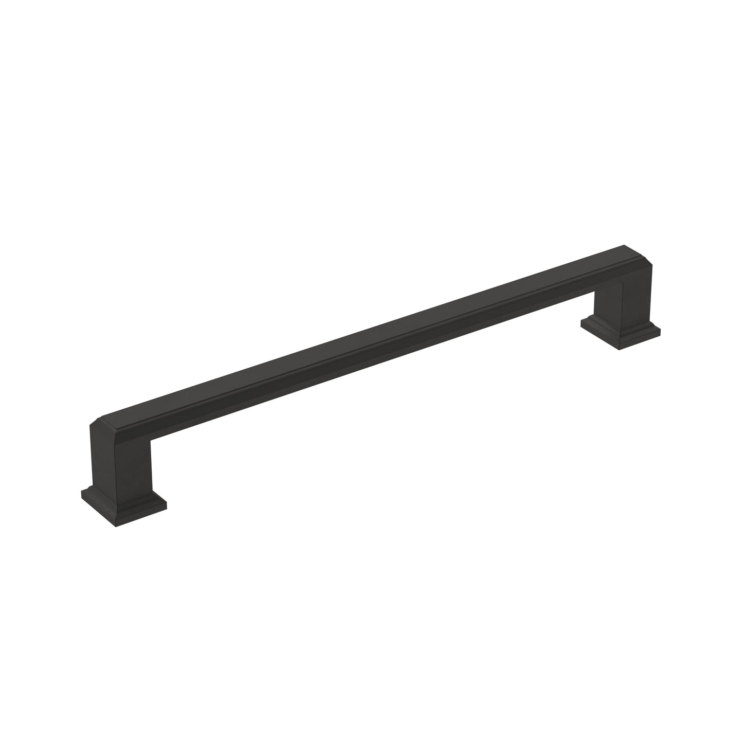 Amerock Appoint Pull - 7-9/16 inch (192mm) CTC - Matte Black