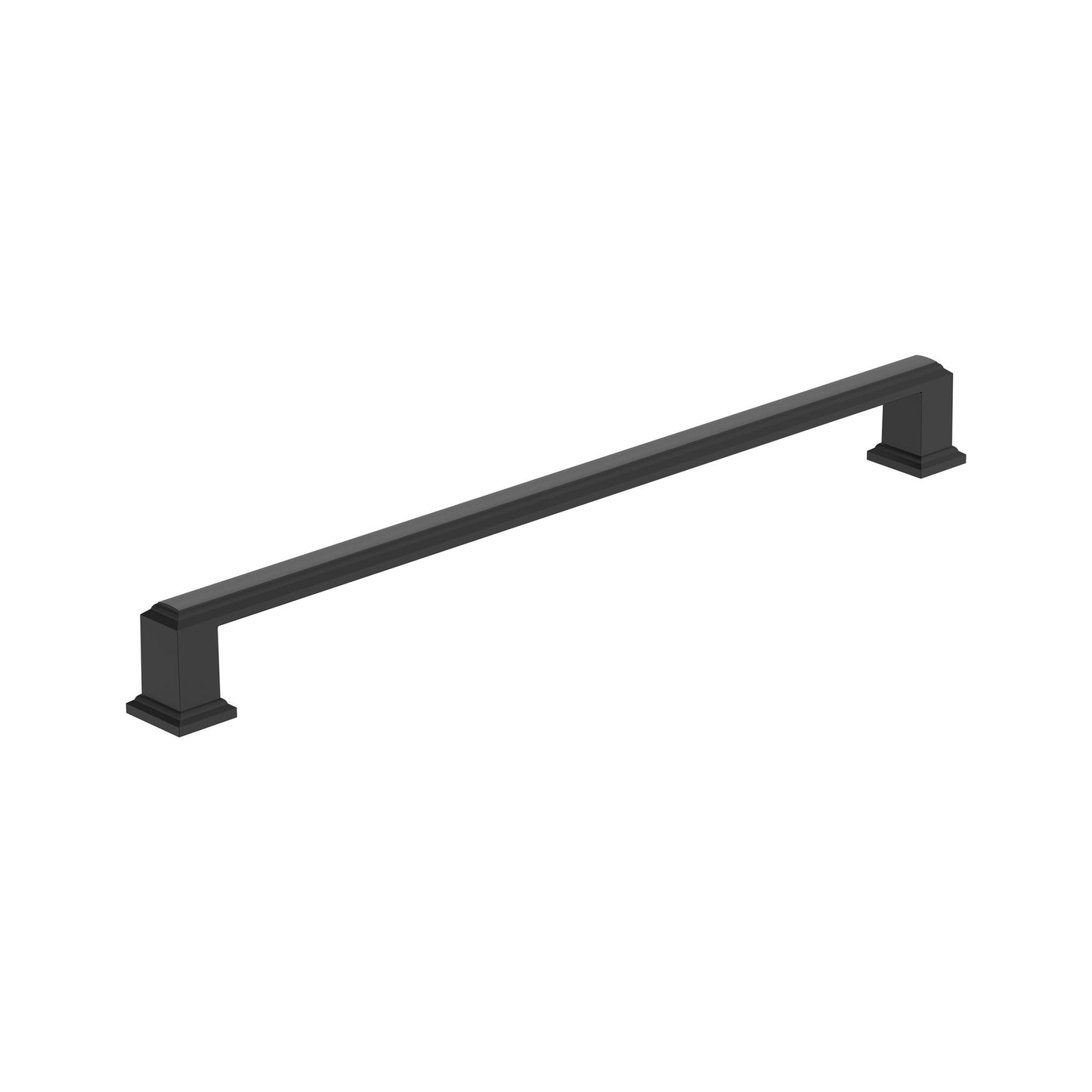 Amerock Appoint Pull - 10-1/16 inch (256mm) CTC - Matte Black