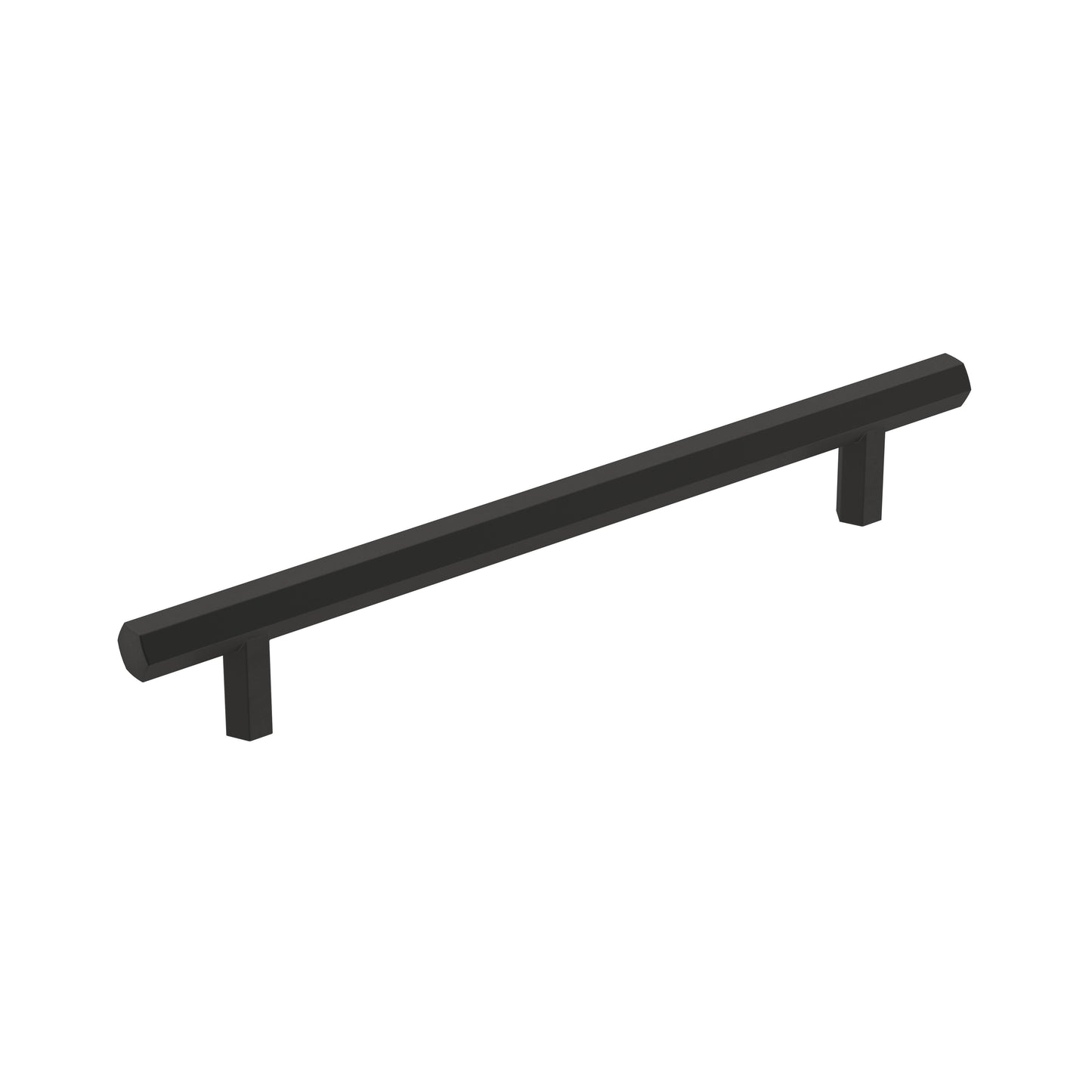 Amerock Caliber Pull - 6-5/16 inch (160mm) CTC - Matte Black