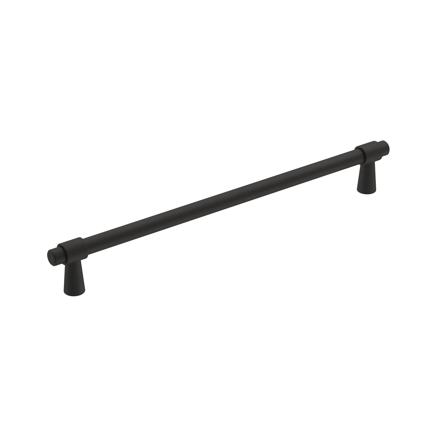 Amerock Destine Pull - 8-13/16 inch (224mm) CTC - Matte Black