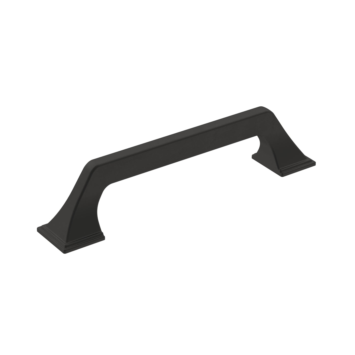 Amerock Exceed Pull - 5-1/16 inch (128mm) CTC - Matte Black