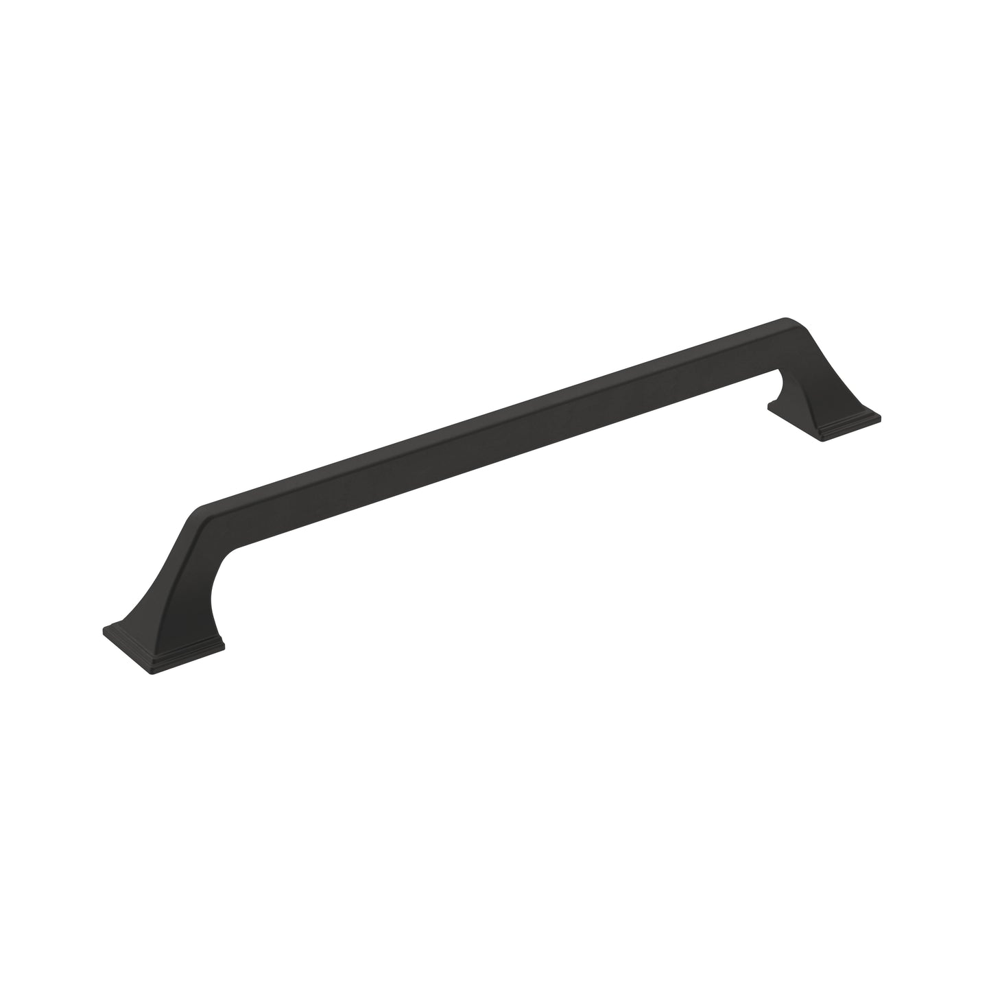 Amerock Exceed Pull - 8-13/16 inch (224mm) CTC - Matte Black
