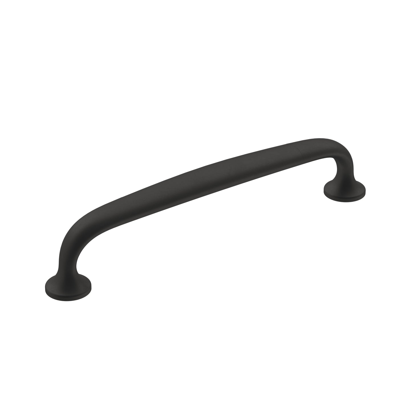 Amerock Renown Pull - 5-1/16 inch (128mm) CTC - Matte Black