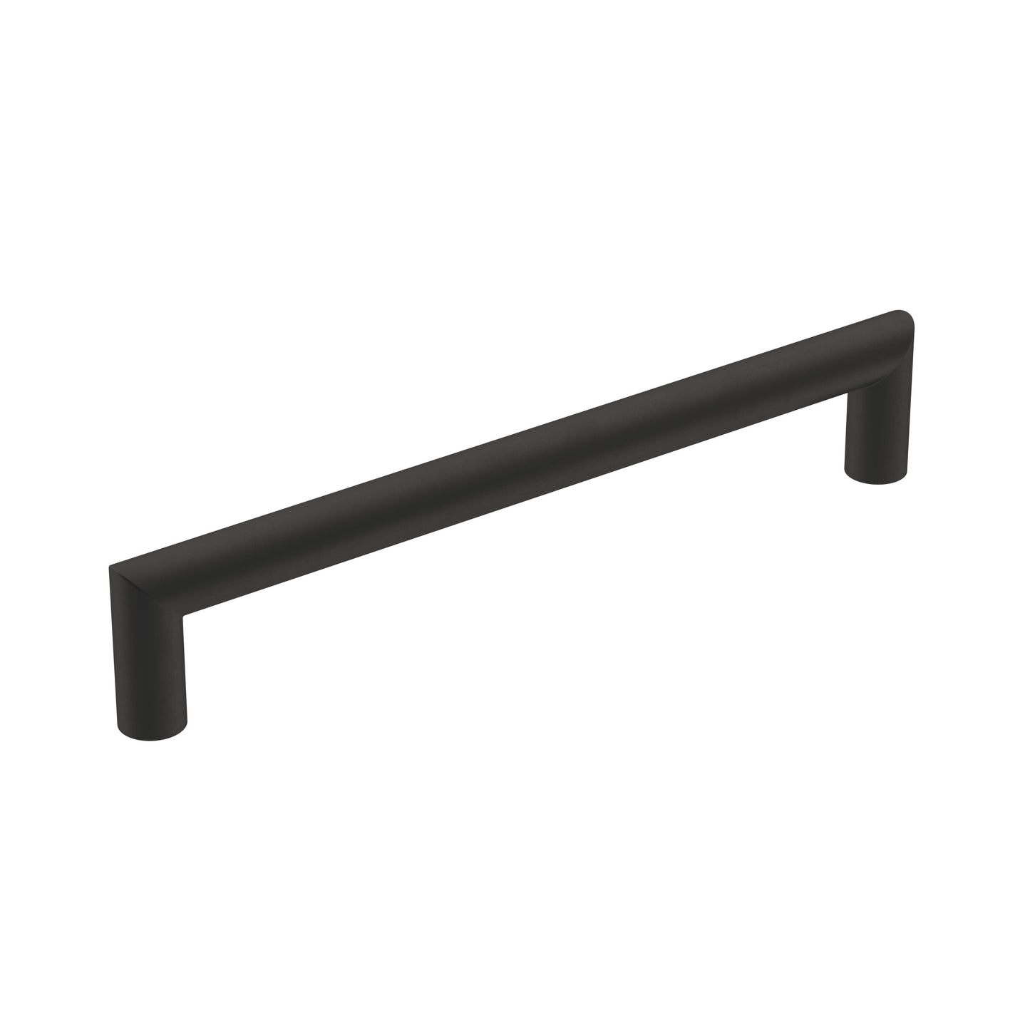 Amerock Revolve Pull - 6-5/16 inch (160mm) CTC - Matte Black