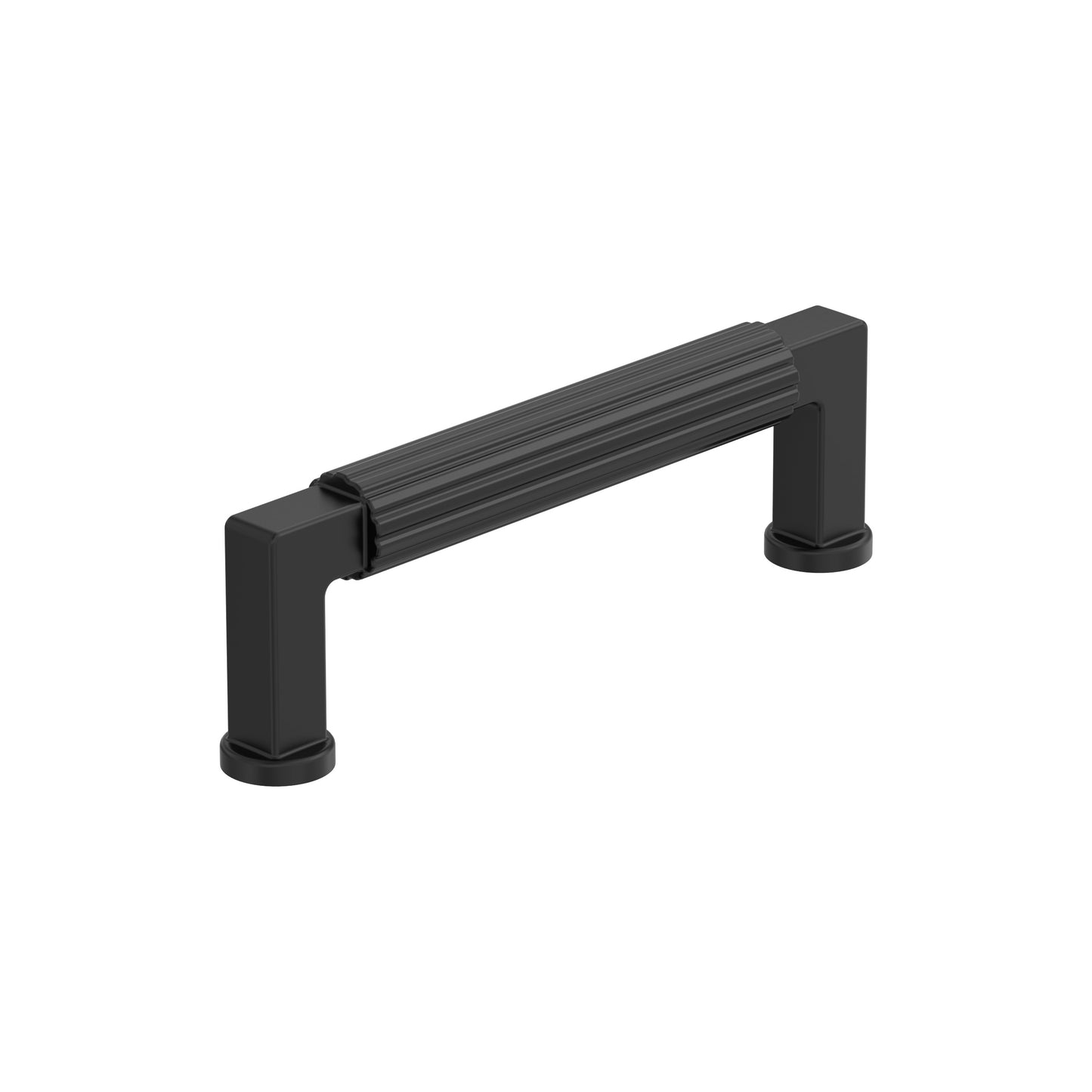 Amerock Ballard Pull - 3-3/4 inch (96mm) CTC - Matte Black