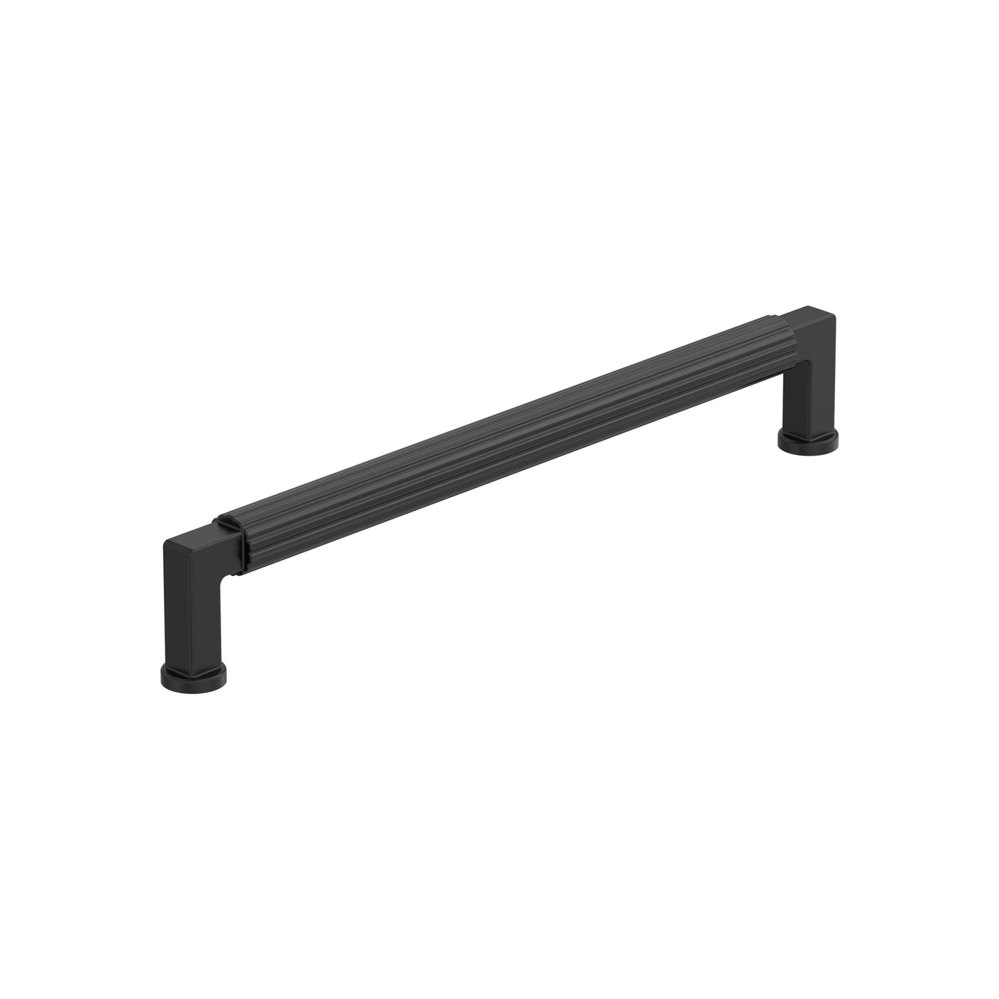 Amerock Ballard Pull - 7-9/16 inch (192mm) CTC - Matte Black