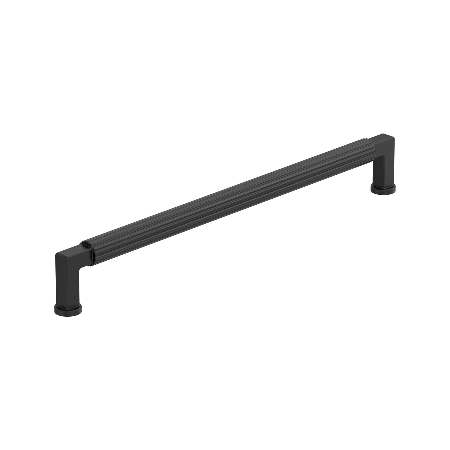 Amerock Ballard Pull - 10-1/16 inch (256mm) CTC - Matte Black