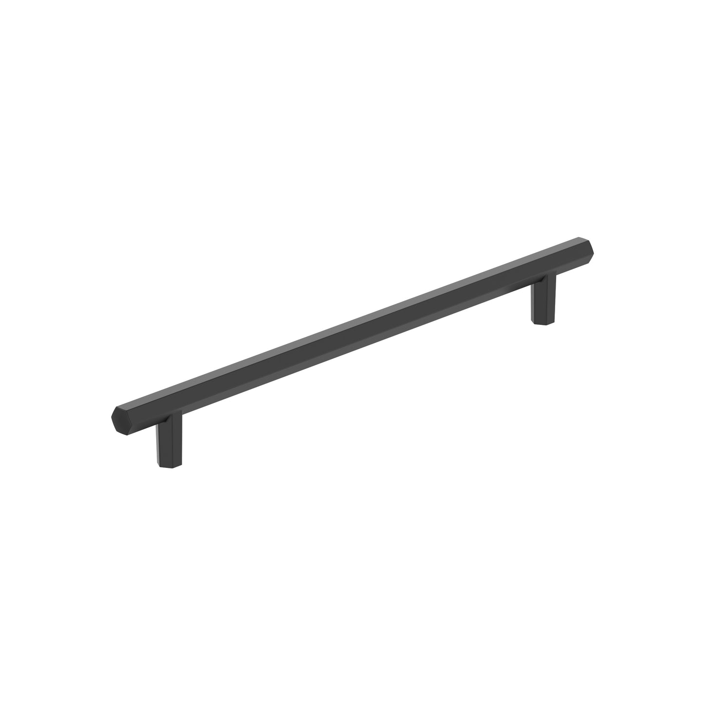Amerock Caliber Pull - 8-13/16 inch (224mm) CTC - Matte Black