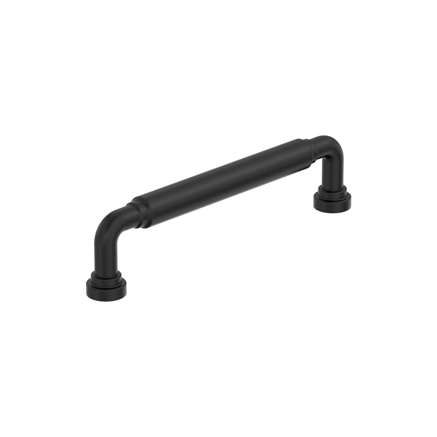 Amerock Coble Pull - 5-1/16 inch (128mm) CTC - Matte Black