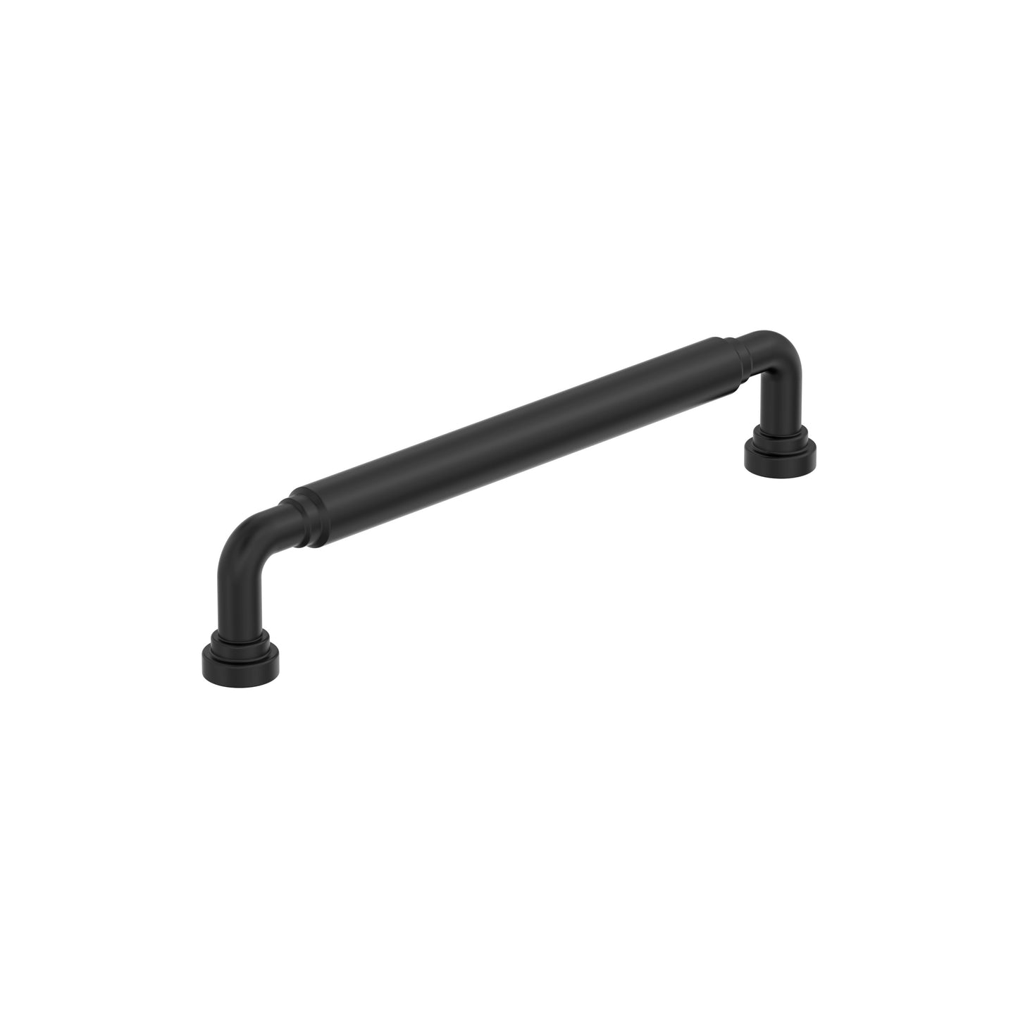 Amerock Coble Pull - 6-5/16 inch (160mm) CTC - Matte Black