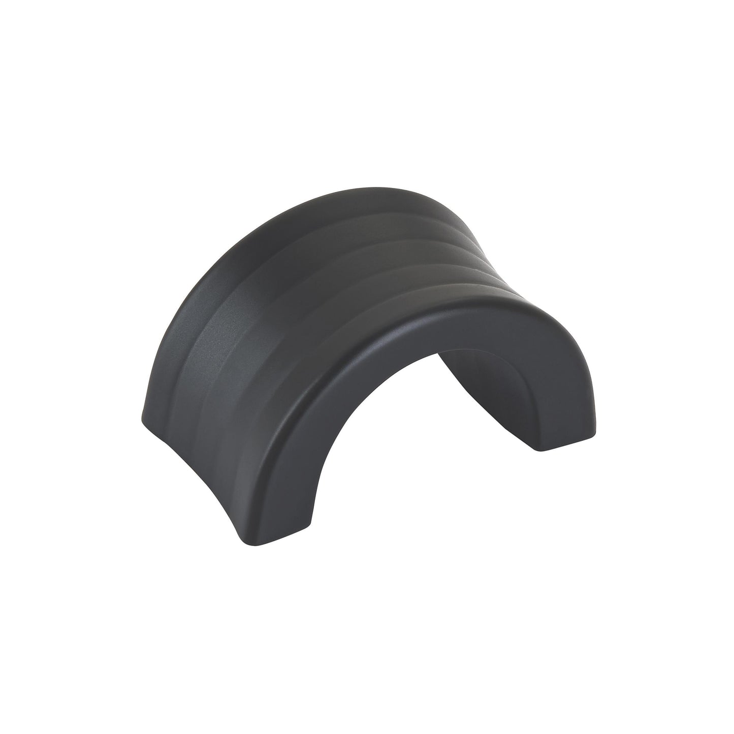 Amerock Concentric Finger Pull - 1-1/4 inch (32mm) CTC - Matte Black