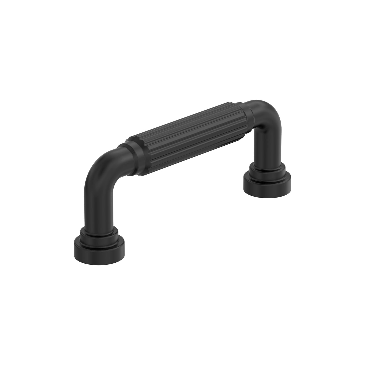 Amerock Cowrie Pull - 3 inch (76mm) CTC - Matte Black