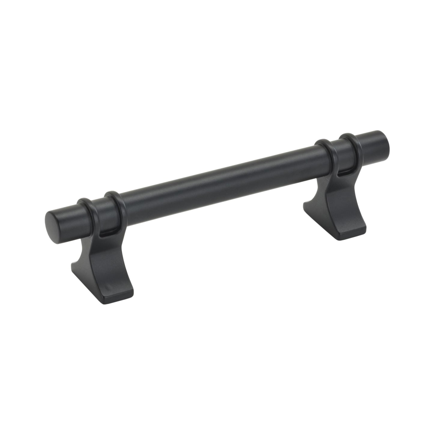 Amerock Davenport Pull - 3-3/4 inch (96mm) CTC - Matte Black