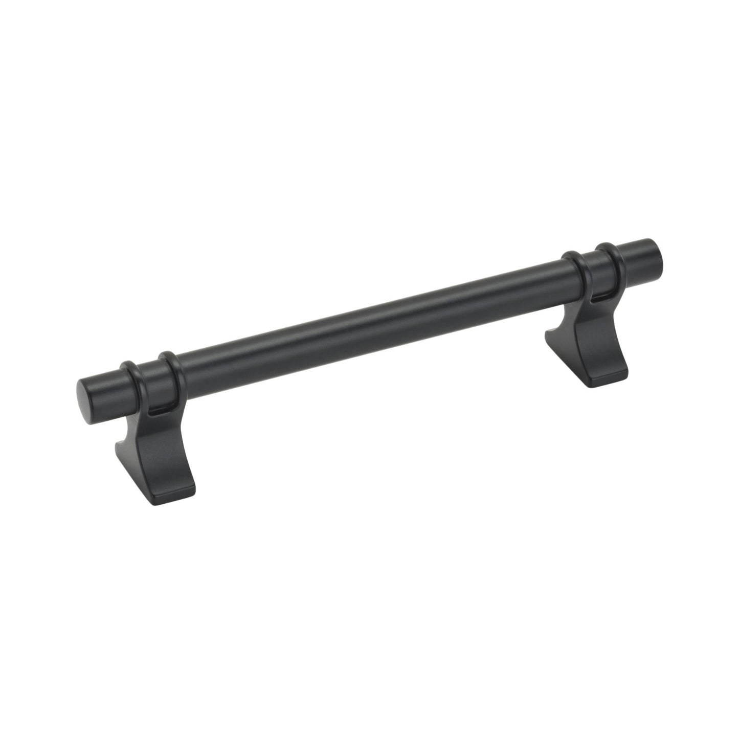 Amerock Davenport Pull - 5-1/16 inch (128mm) CTC - Matte Black
