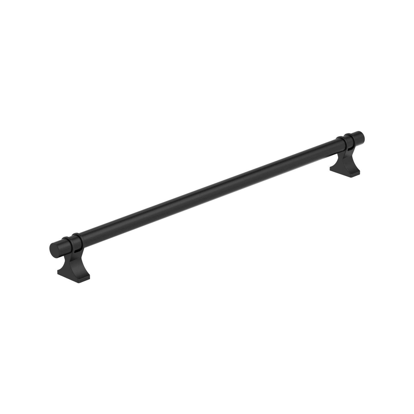 Amerock Davenport Pull - 12-5/8 inch (320mm) CTC - Matte Black