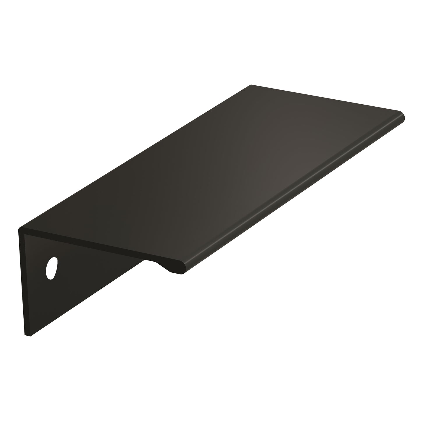 Amerock Edge Pulls Edge Pull - 3 inch (76mm) CTC - Matte Black