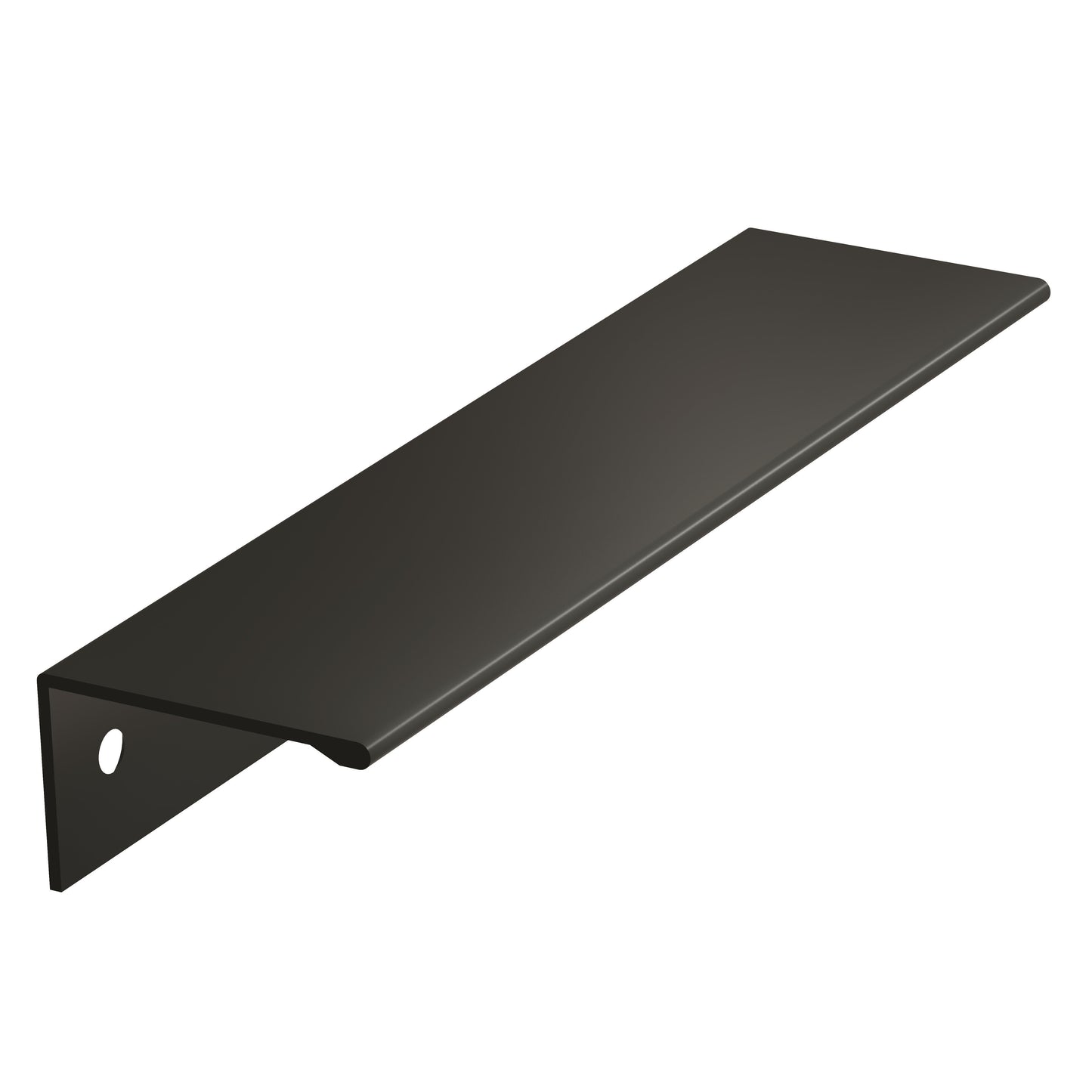 Amerock Edge Pulls Edge Pull - 5-1/16 inch (128mm) CTC - Matte Black
