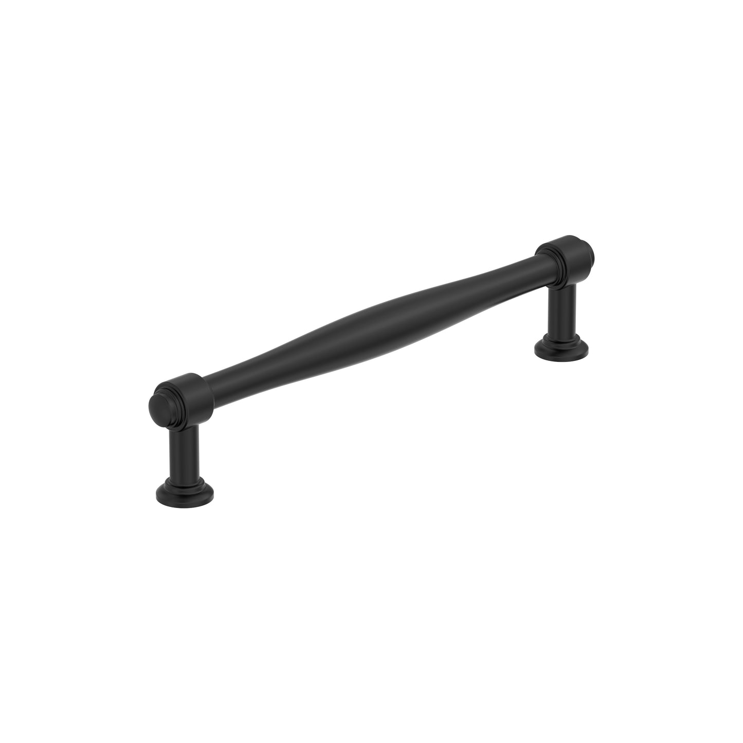 Amerock Enlivity Pull - 6-5/16 inch (160mm) CTC - Matte Black