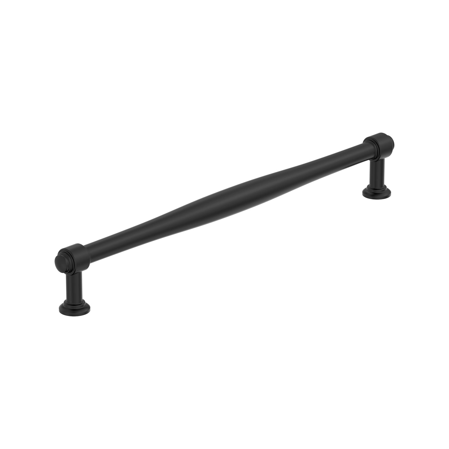 Amerock Enlivity Pull - 10-1/16 inch (256mm) CTC - Matte Black
