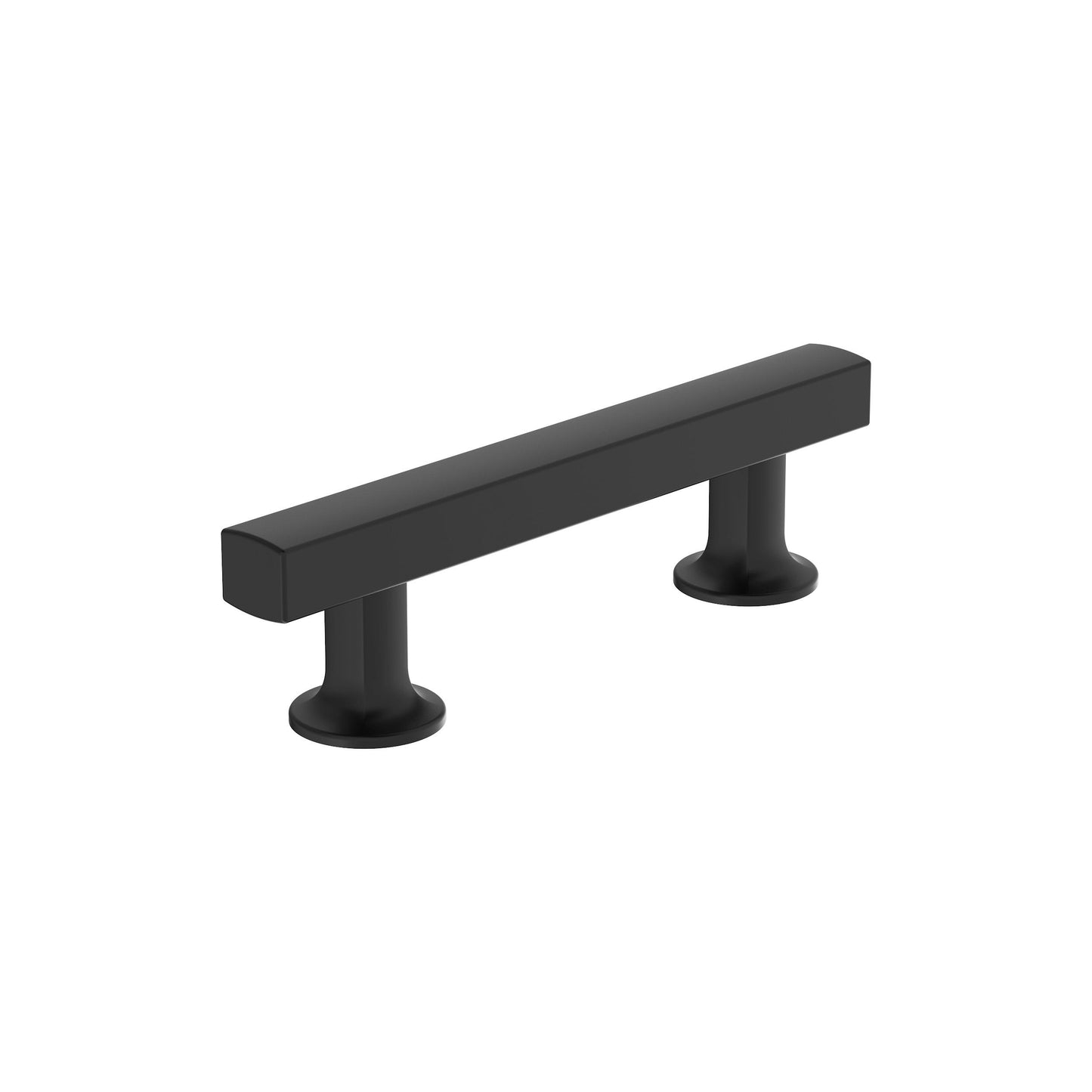 Amerock Everett Pull - 3 inch (76mm) CTC - Matte Black