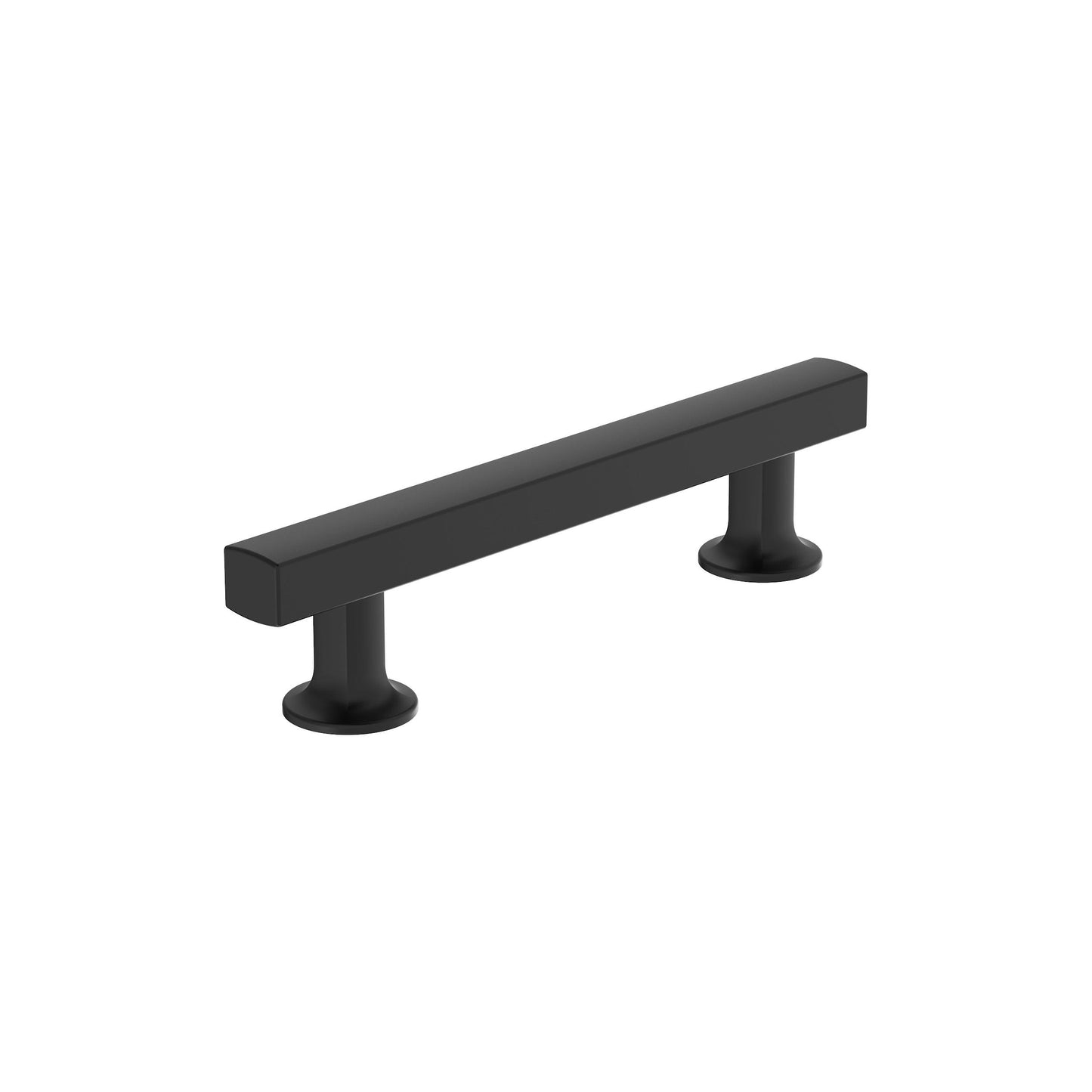 Amerock Everett Pull - 3-3/4 inch (96mm) CTC - Matte Black
