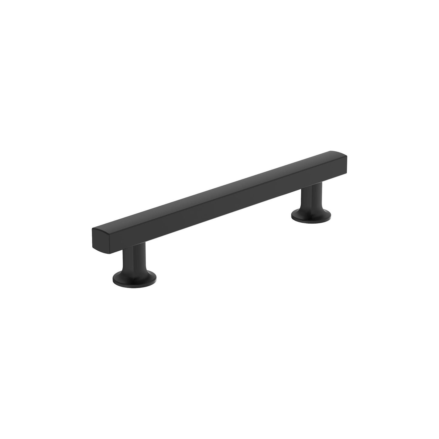 Amerock Everett Pull - 5-1/16 inch (128mm) CTC - Matte Black