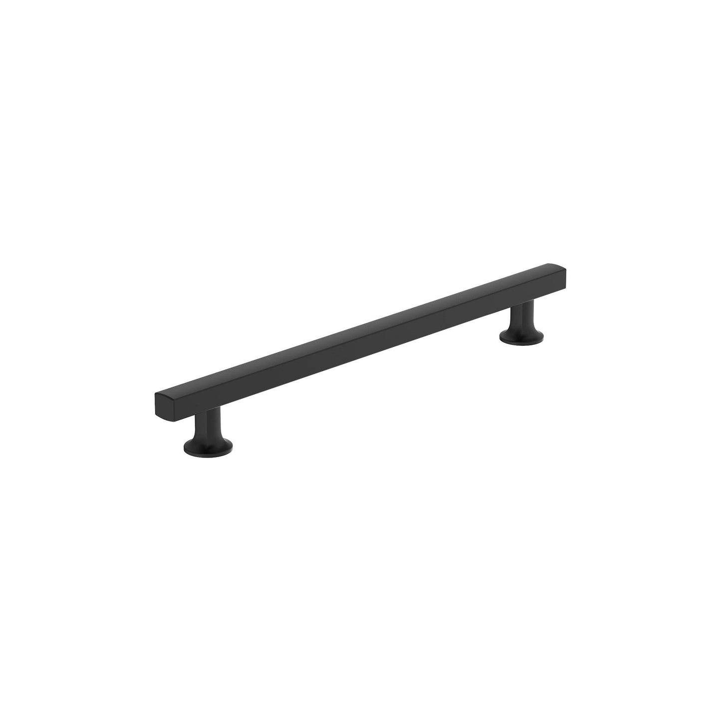 Amerock Everett Pull - 8-13/16 inch (224mm) CTC - Matte Black
