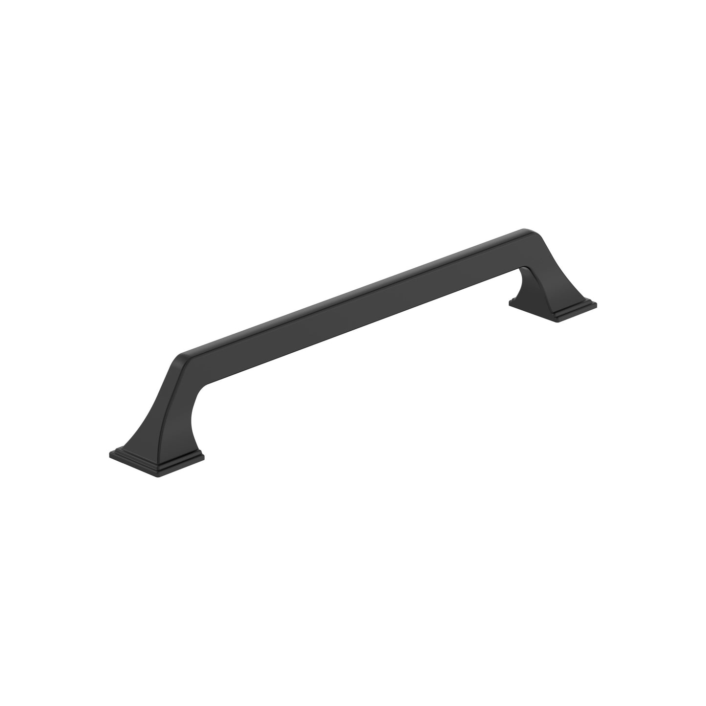 Amerock Exceed Pull - 7-9/16 inch (192mm) CTC - Matte Black