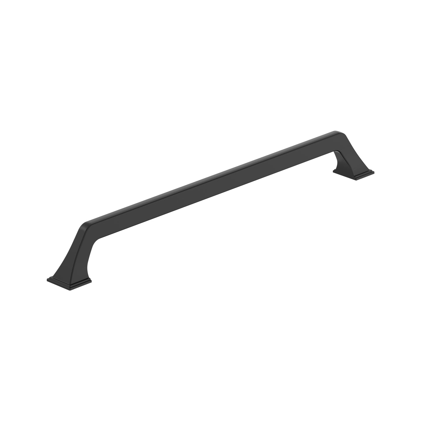 Amerock Exceed Pull - 12-5/8 inch (320mm) CTC - Matte Black