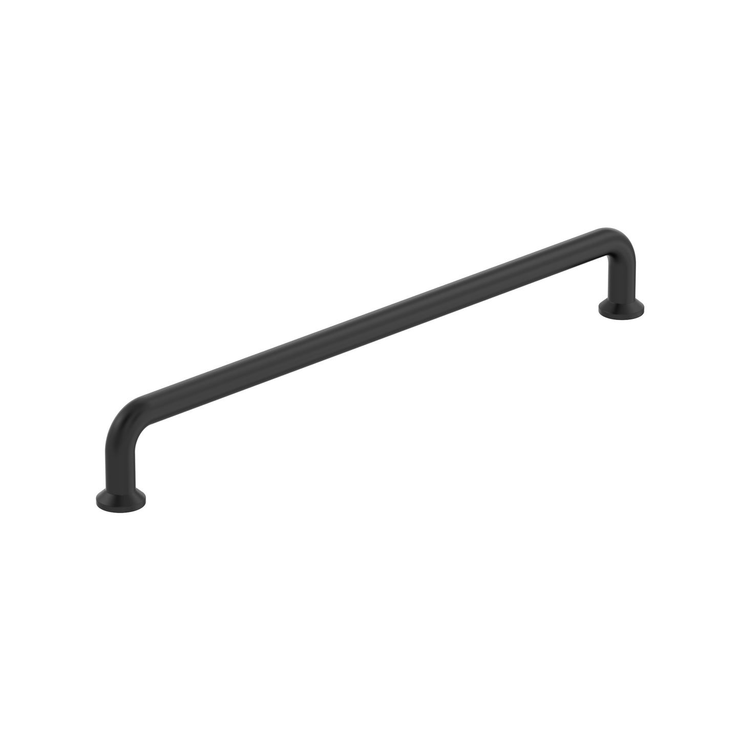Amerock Factor Pull - 10-1/16 inch (256mm) CTC - Matte Black