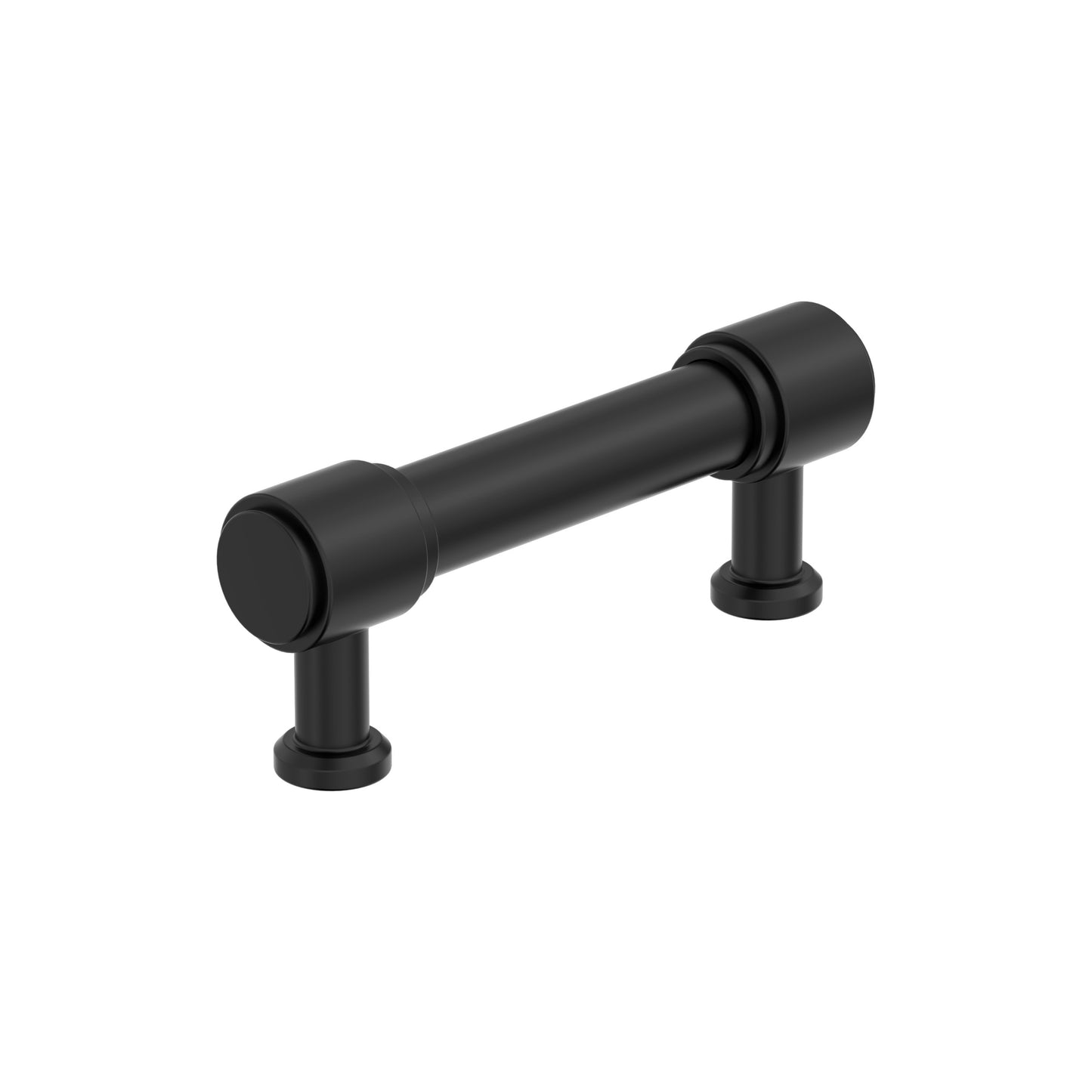 Amerock Faircrest Pull - 3 inch (76mm) CTC - Matte Black