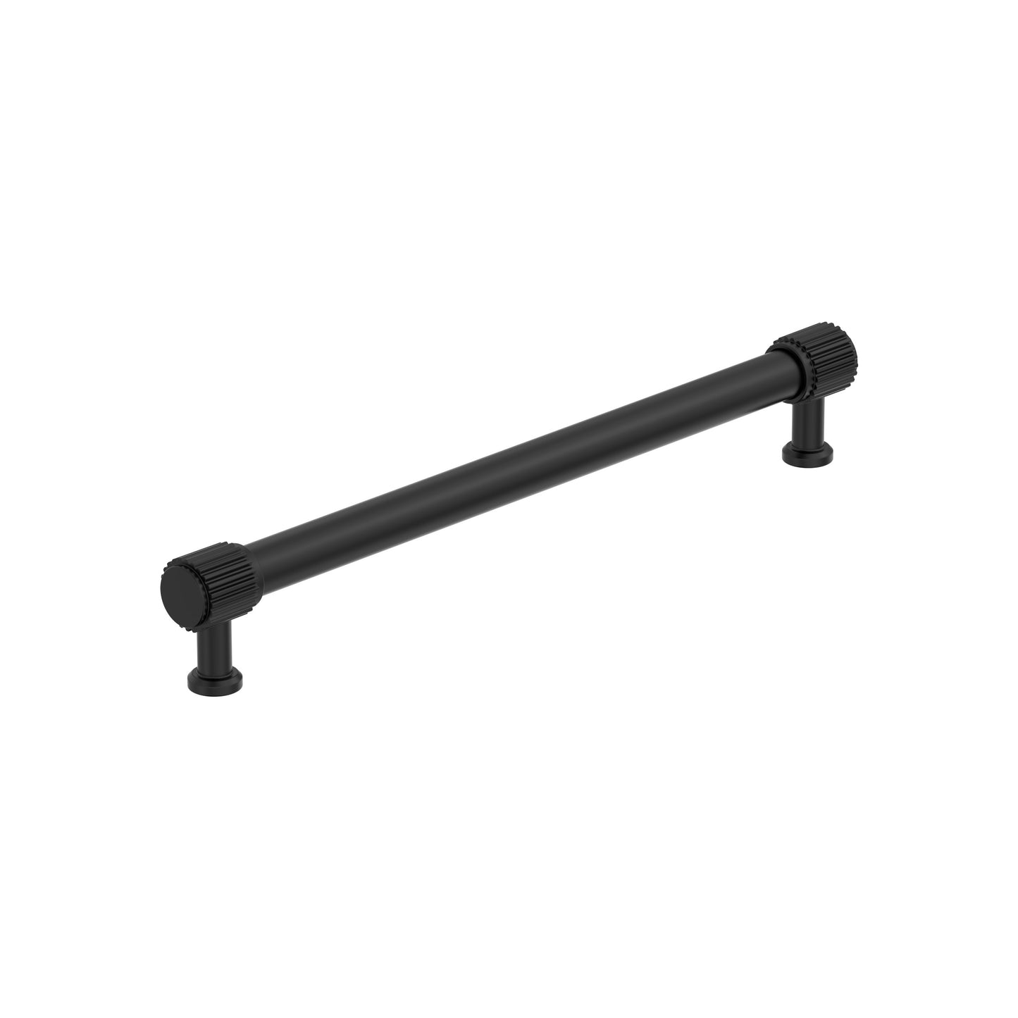 Amerock Farewind Pull - 8-13/16 inch (224mm) CTC - Matte Black
