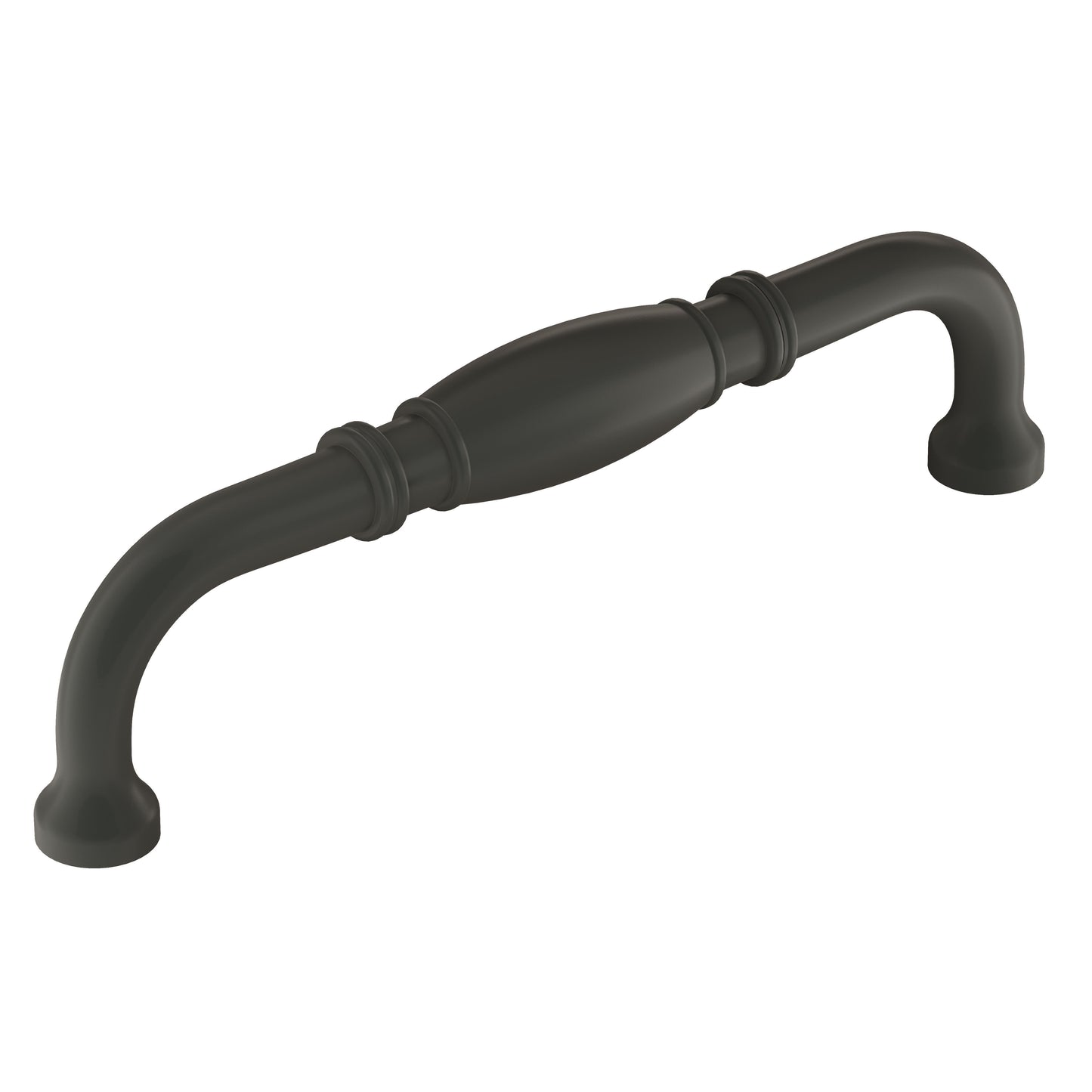 Amerock Granby Pull - 5-1/16 inch (128mm) CTC - Matte Black