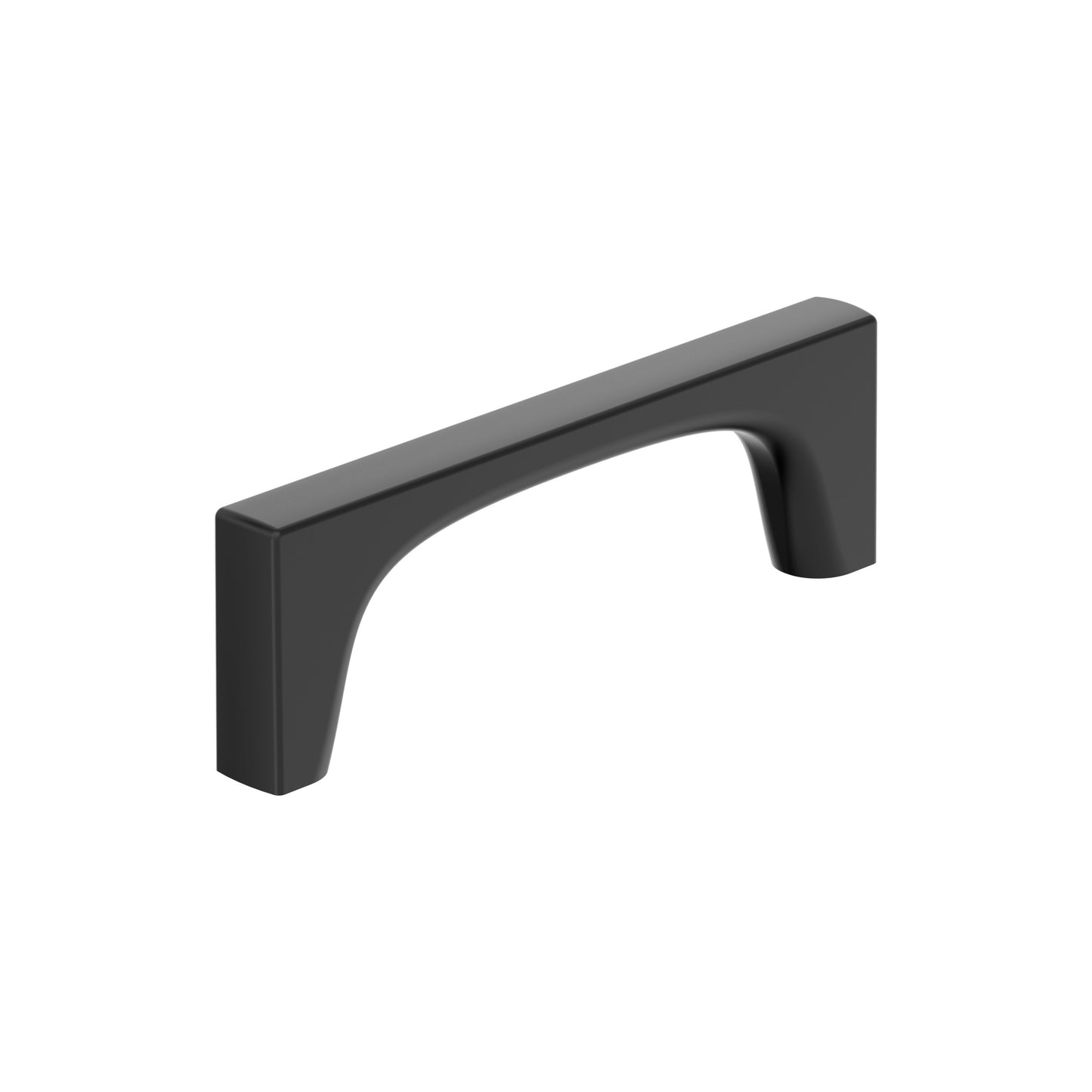 Amerock Merced Pull - 3-3/4 inch (96mm) CTC - Matte Black