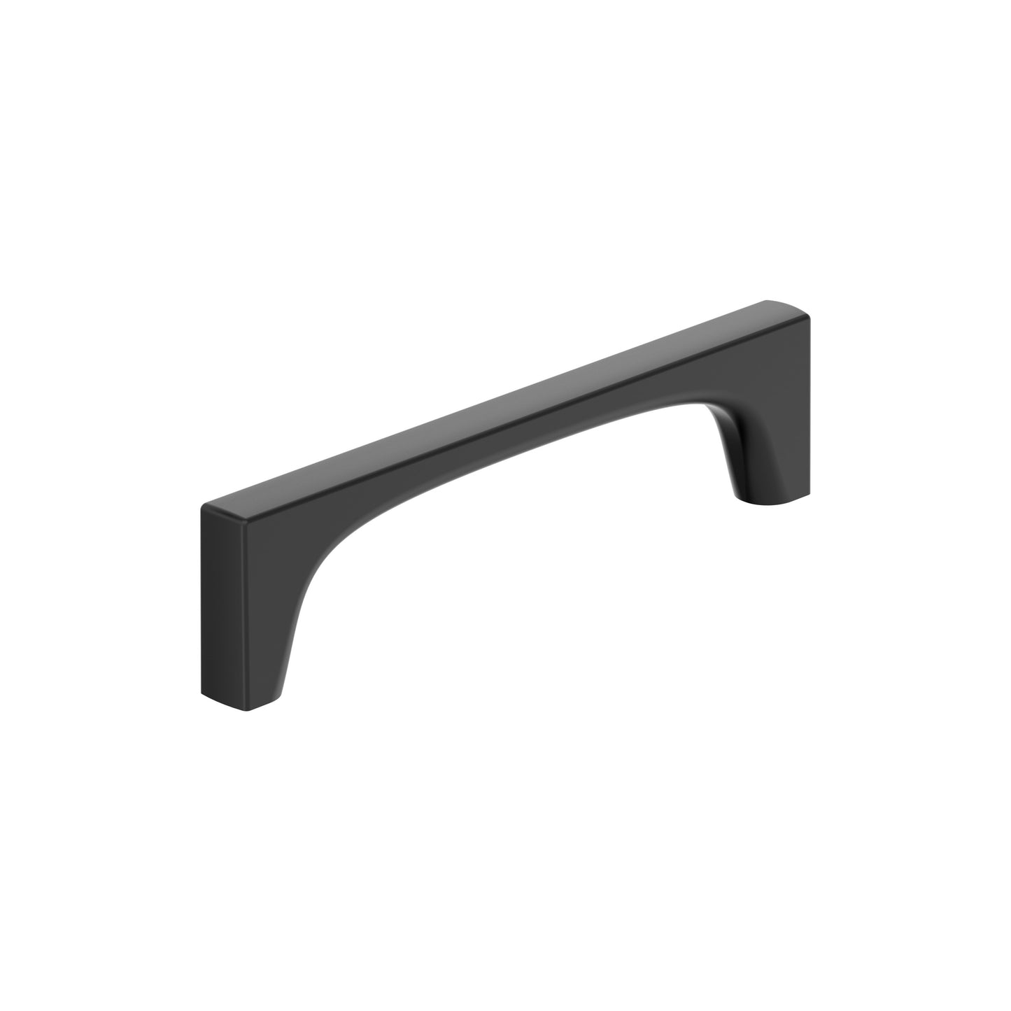 Amerock Merced Pull - 5-1/16 inch (128mm) CTC - Matte Black