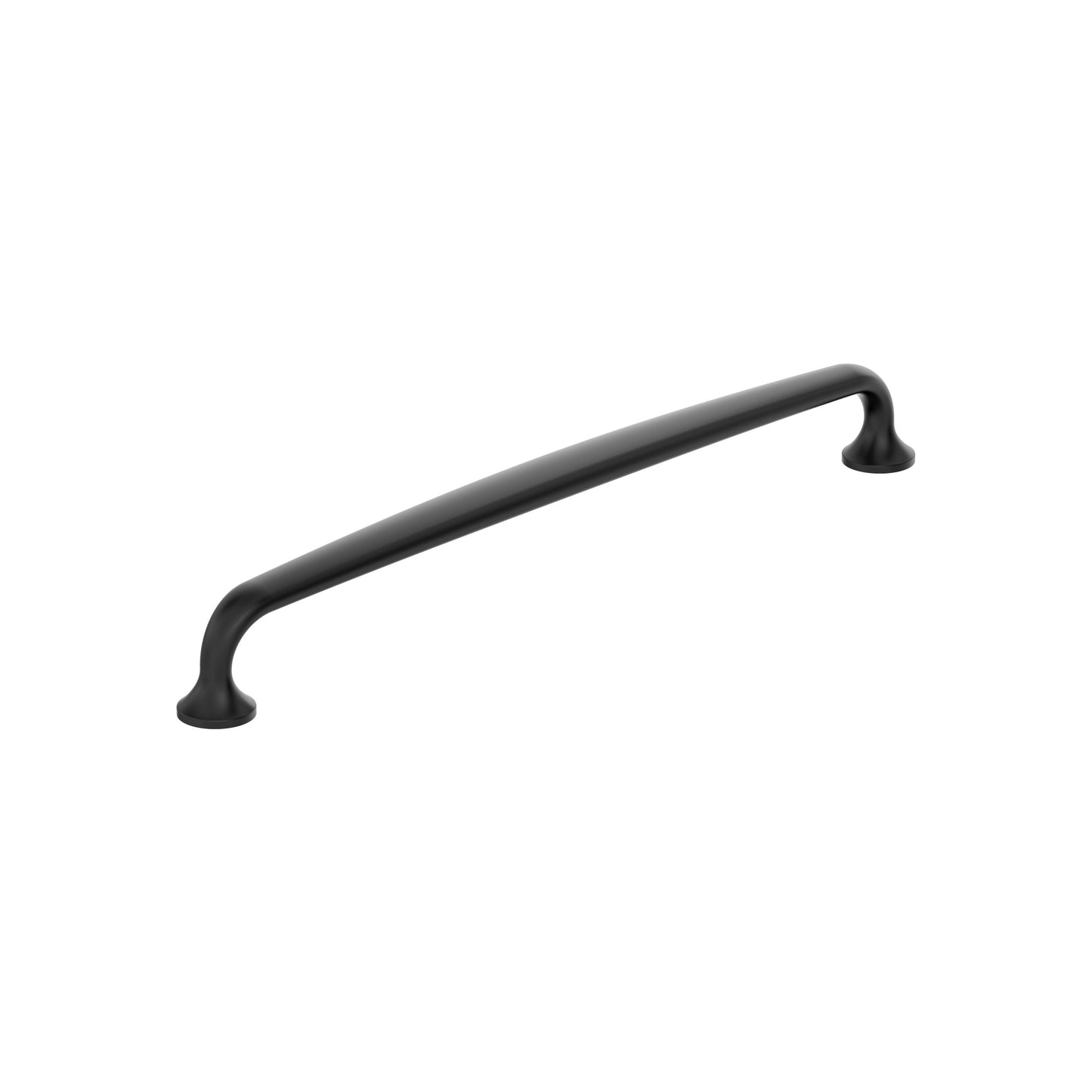 Amerock Renown Pull - 7-9/16 inch (192mm) CTC - Matte Black