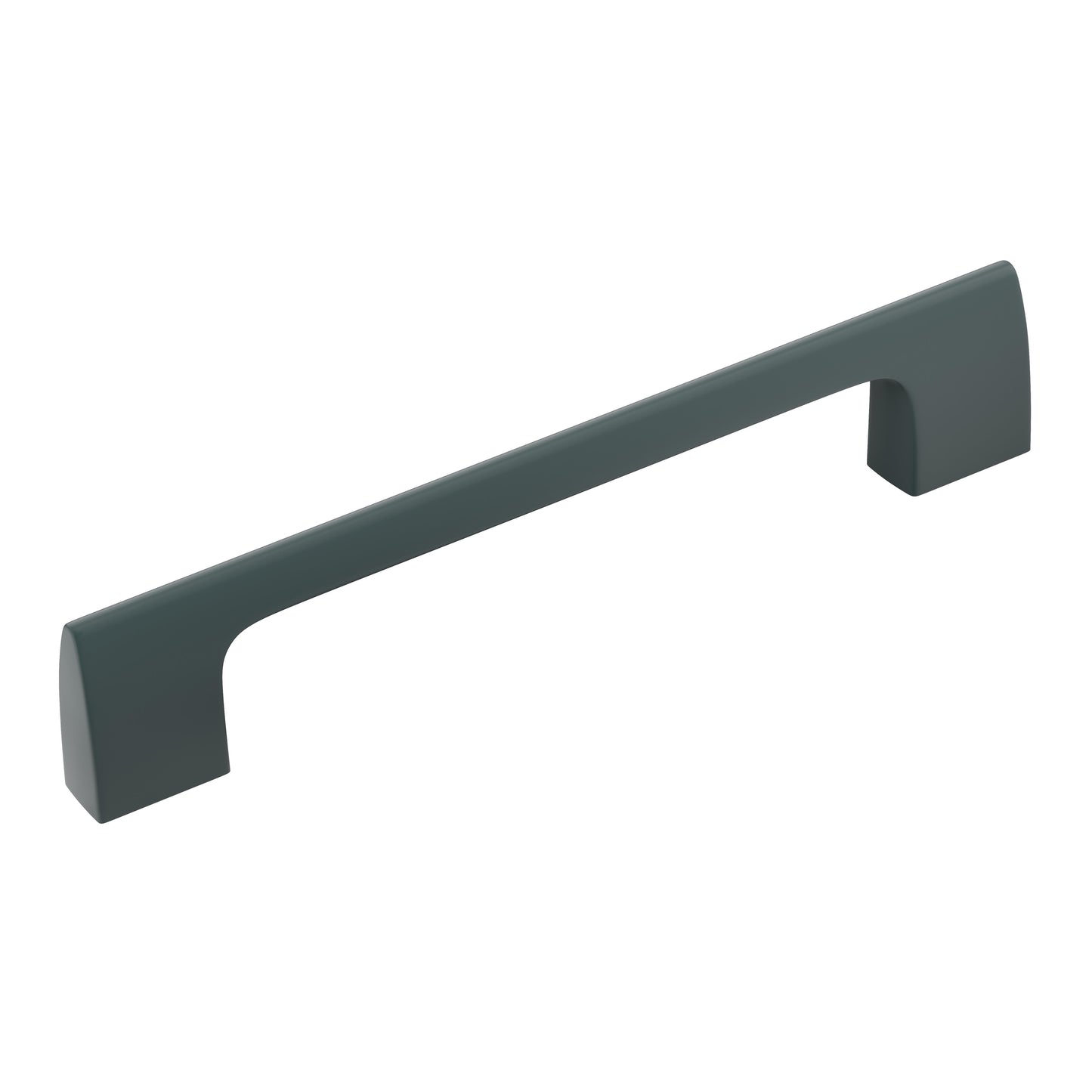 Amerock Riva Pull - 5-1/16 inch (128mm) CTC - Matte Black
