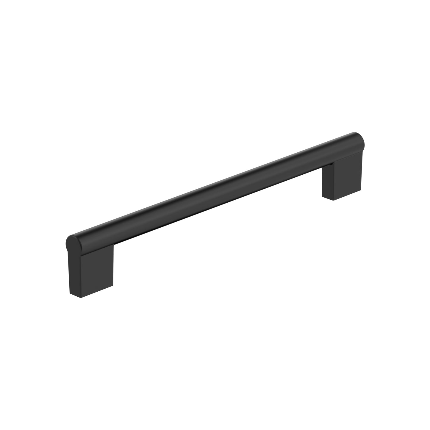 Amerock Versa Pull - 7-9/16 inch (192mm) CTC - Matte Black