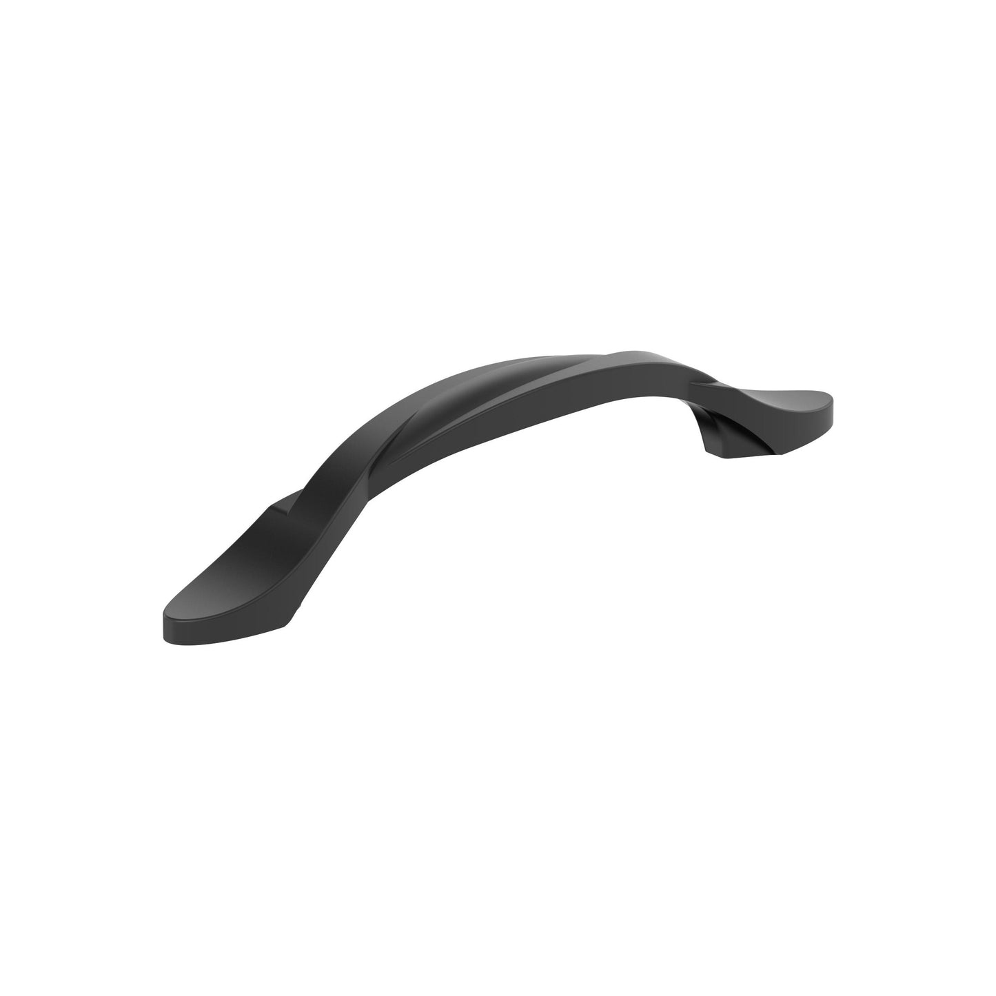 Amerock Intertwine Pull - 3-3/4 inch (96mm) CTC - Matte Black