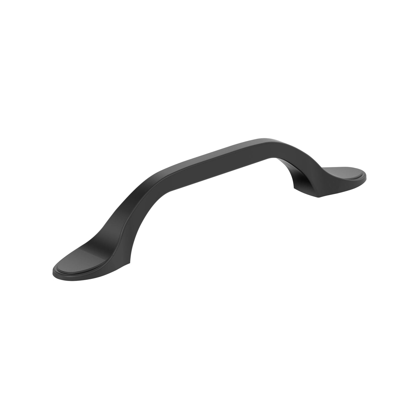 Amerock Ravino Pull - 3-3/4 inch (96mm) CTC - Matte Black