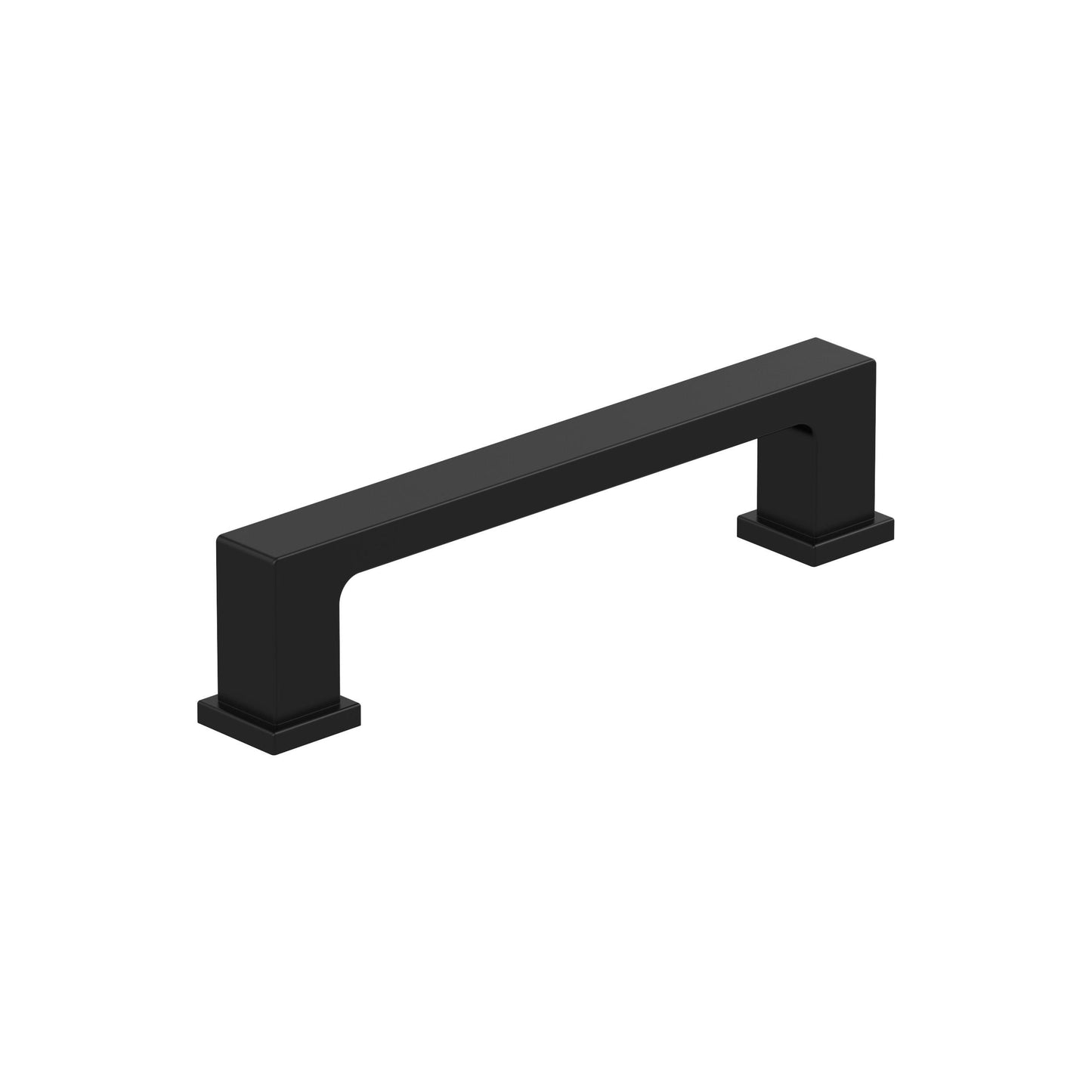 Amerock Bridgeport Pull - 3-3/4 inch (96mm) CTC - Matte Black