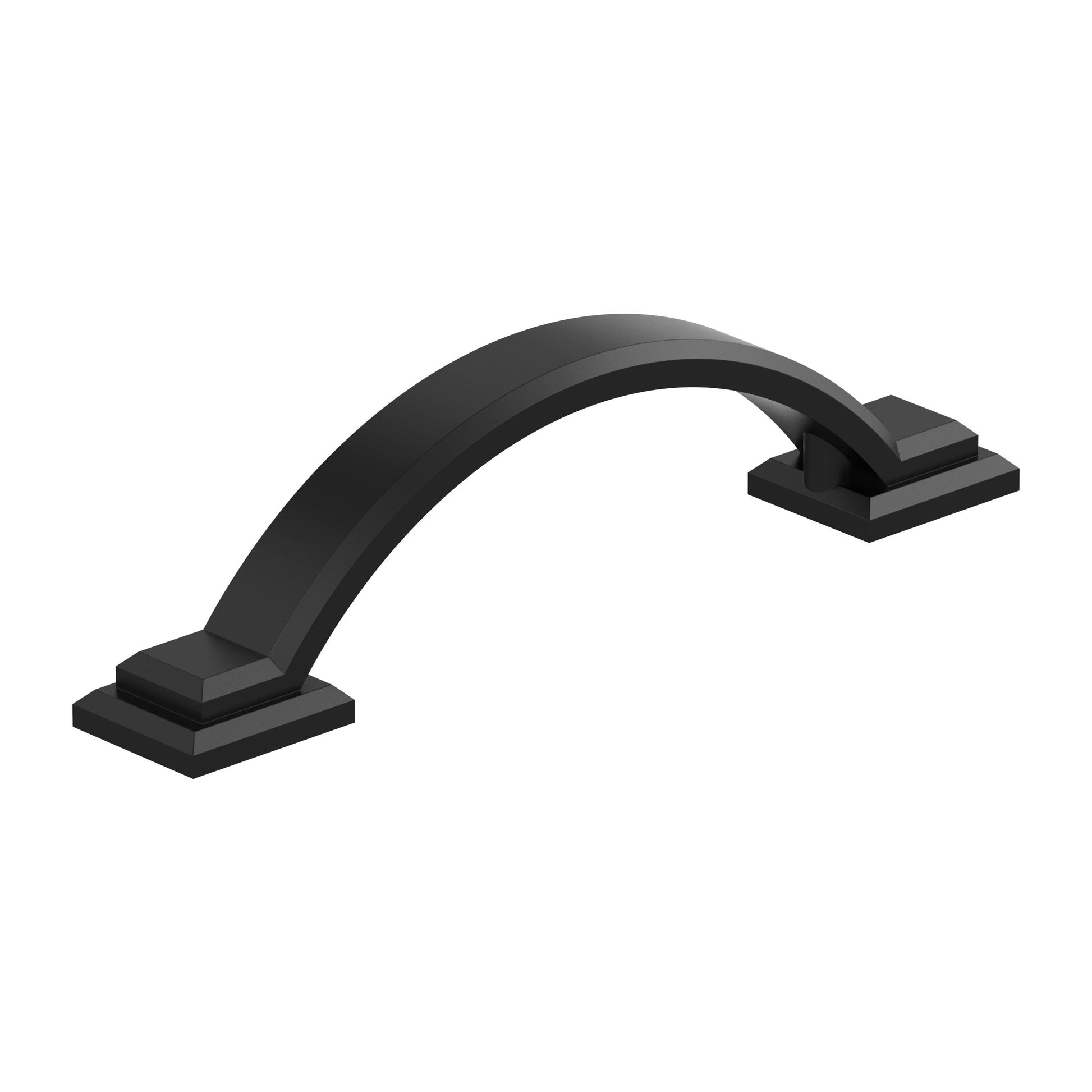 Amerock Sheffield Pull - 3 inch (76mm) CTC - Matte Black