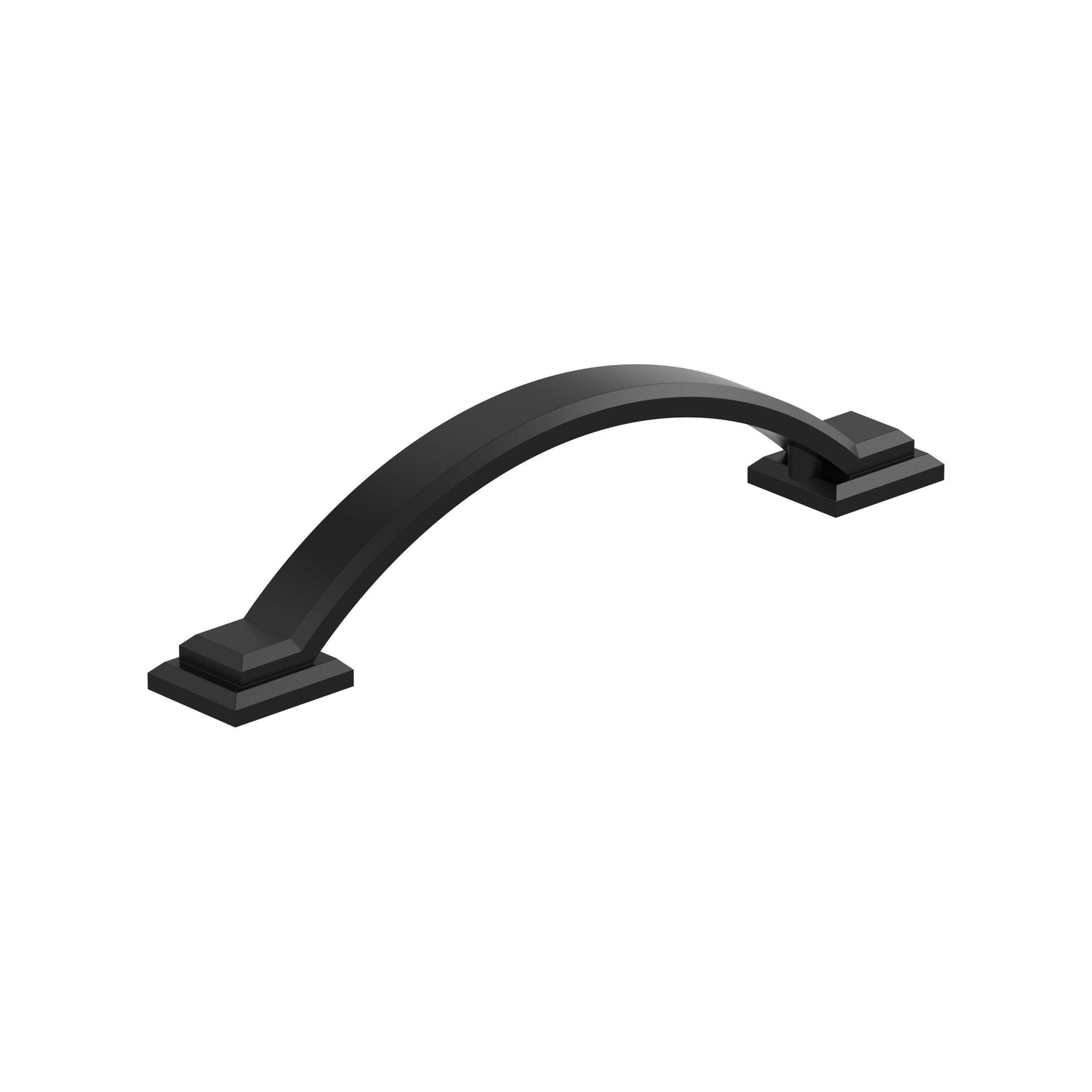Amerock Sheffield Pull - 3-3/4 inch (96mm) CTC - Matte Black