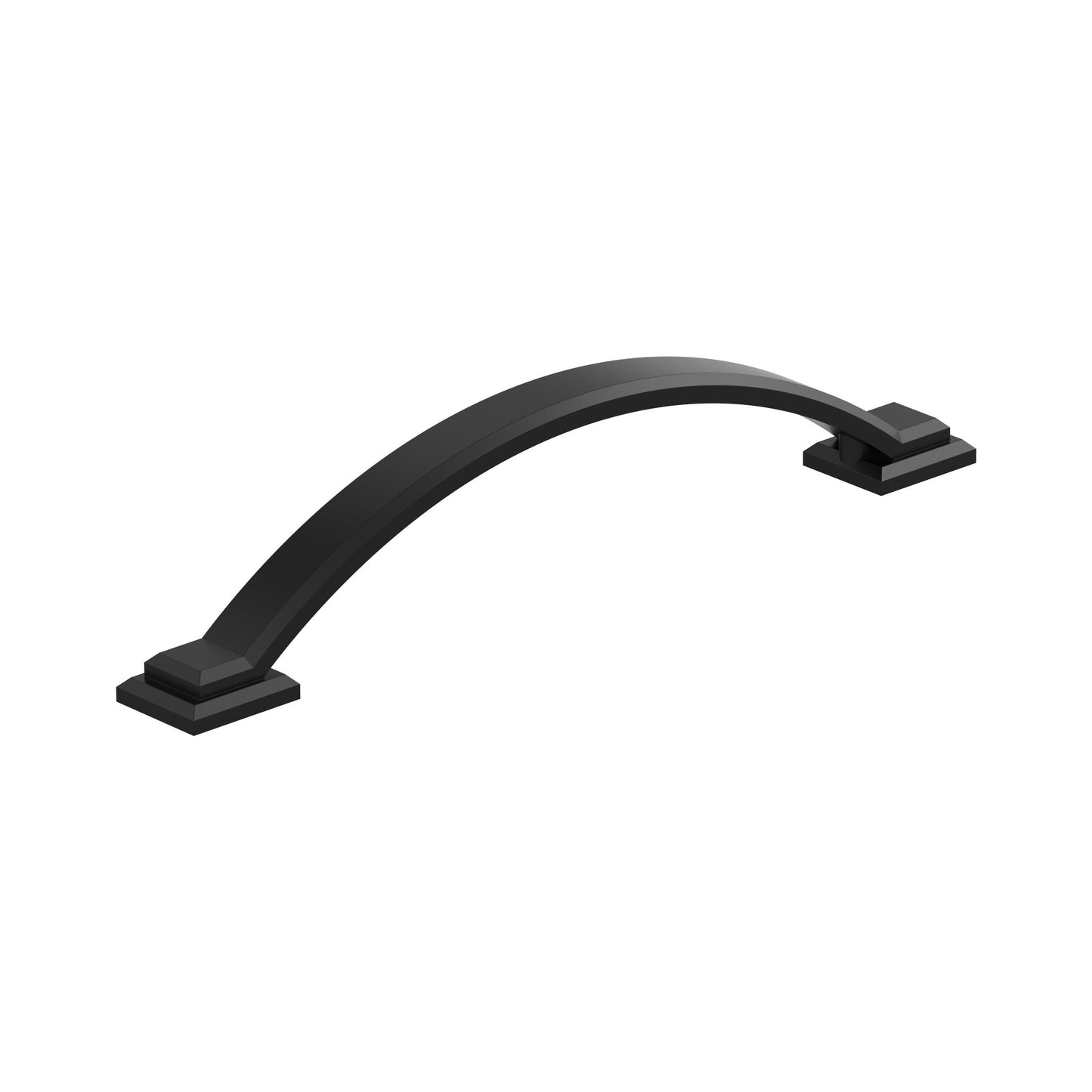 Amerock Sheffield Pull - 5-1/16 inch (128mm) CTC - Matte Black