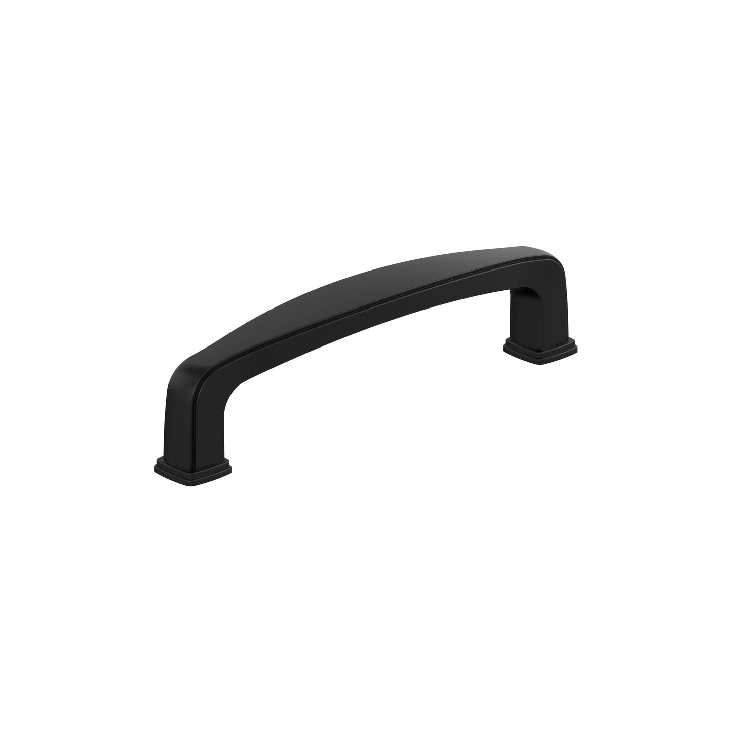 Amerock Franklin Pull - 3-3/4 inch (96mm) CTC - Matte Black