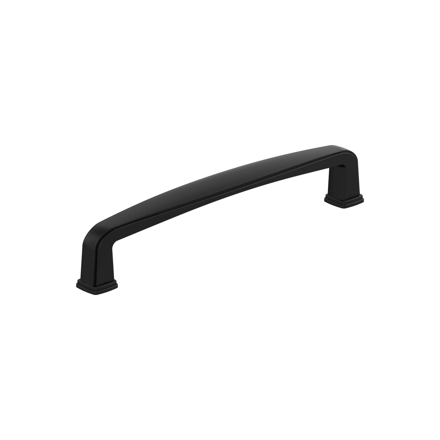 Amerock Franklin Pull - 5-1/16 inch (128mm) CTC - Matte Black